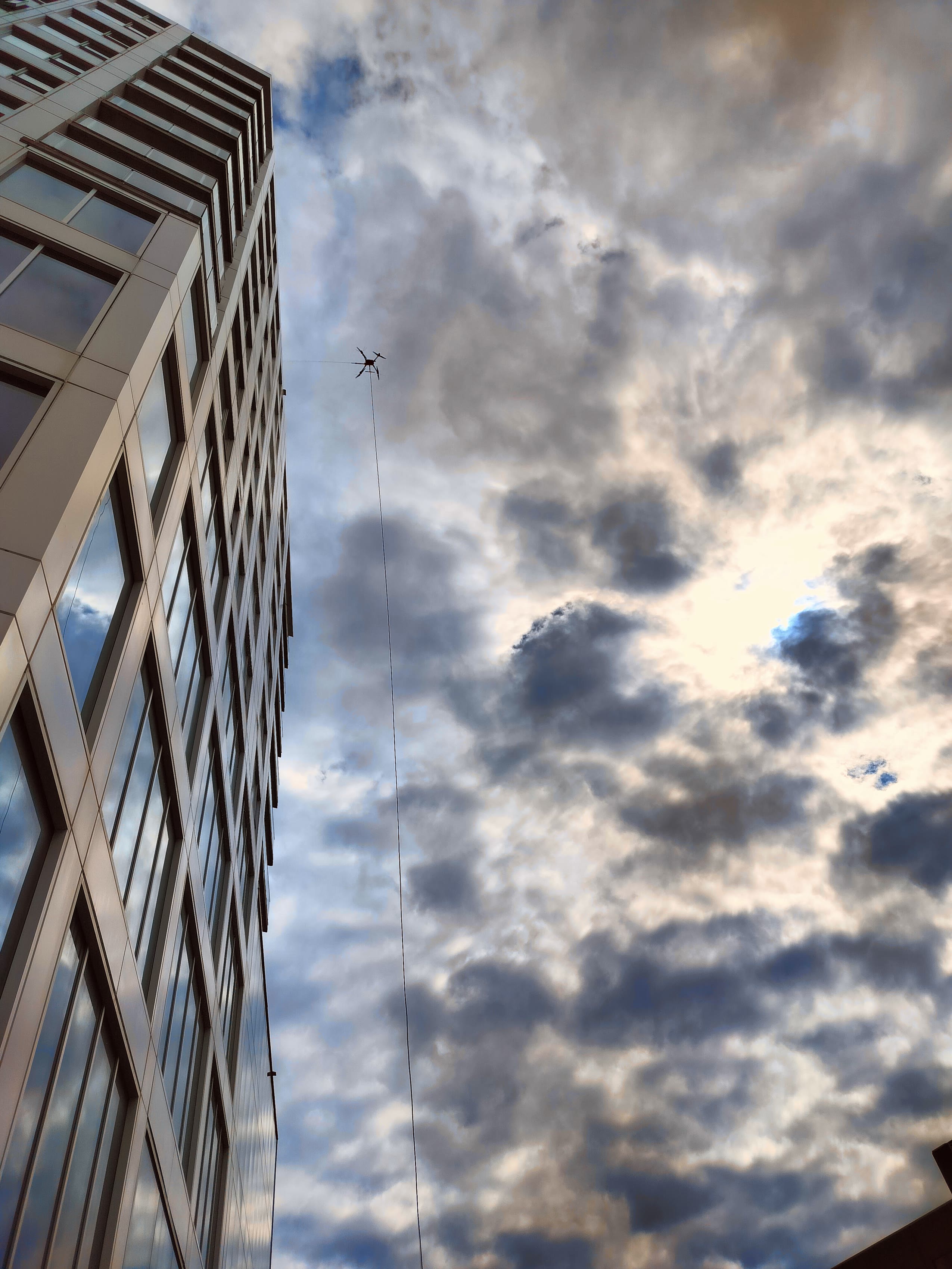 Environmental Benefits of Drone-Based Facade Cleaning: A Sustainability Perspective